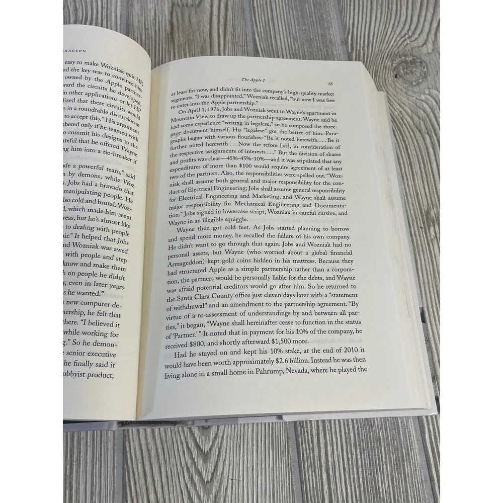 Steve Jobs by Walter Isaacson Hardcover Biography Apple Inc 2011 First Edition
